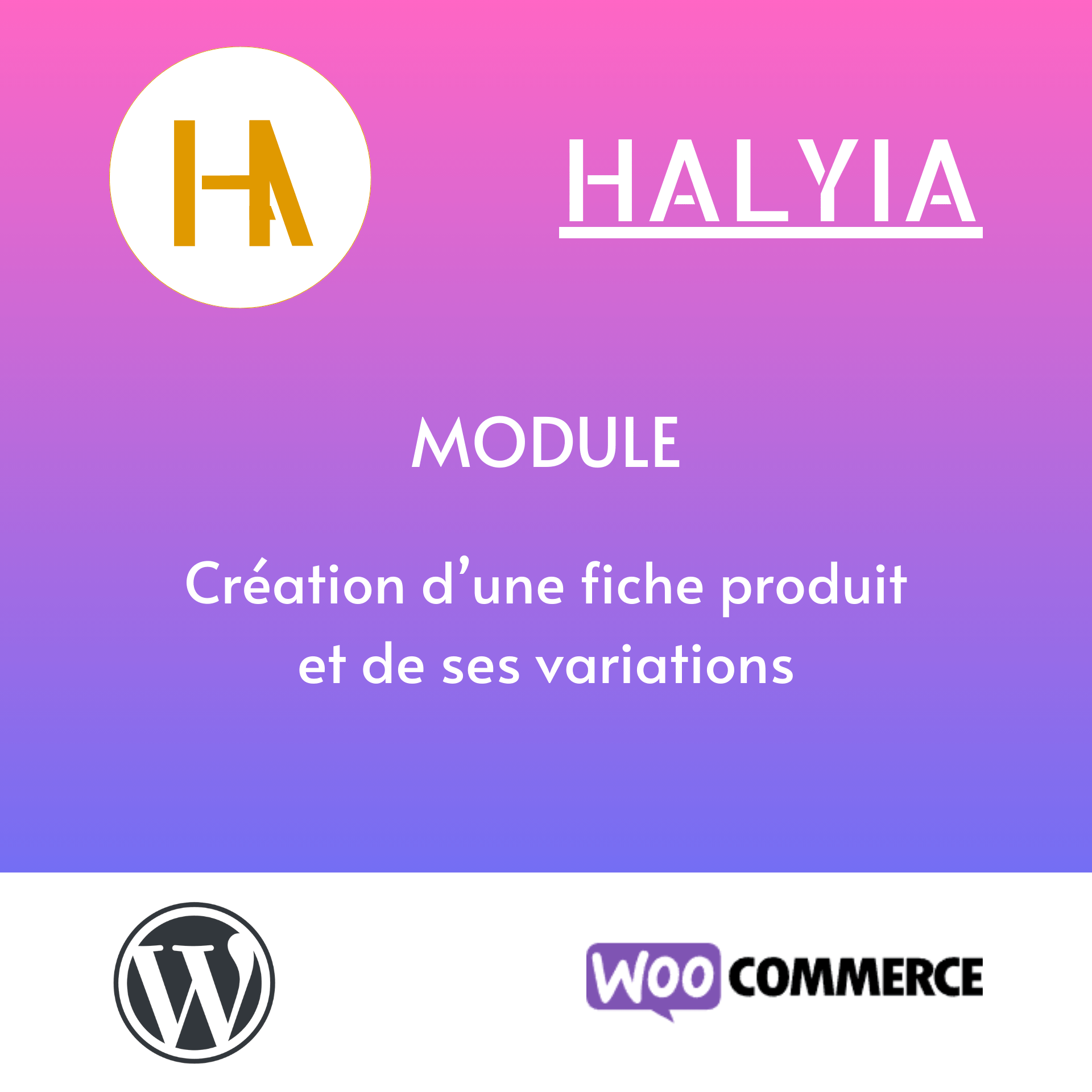 fiche vidéo ajout d'un nouveau produit woocommerce
